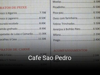 Cafe Sao Pedro