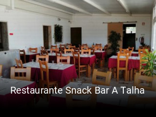 Restaurante Snack Bar A Talha