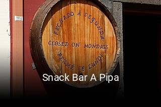 Snack Bar A Pipa