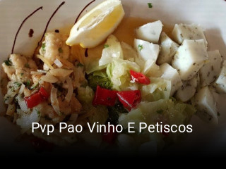 Pvp Pao Vinho E Petiscos