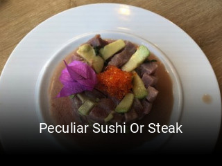 Peculiar Sushi Or Steak