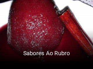 Sabores Ao Rubro