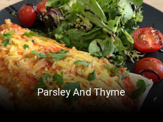 Parsley And Thyme